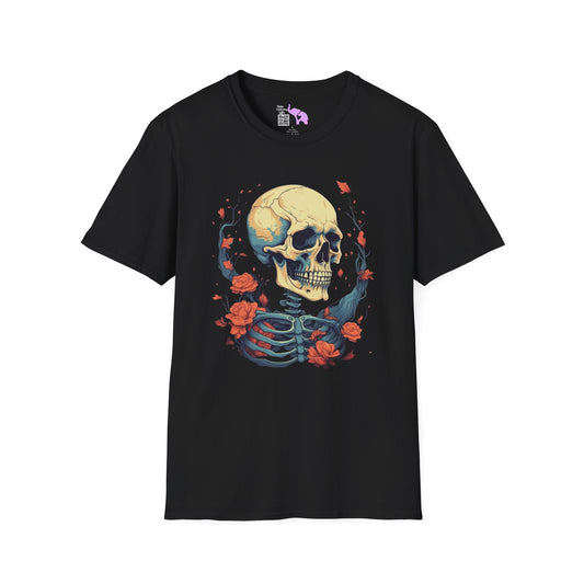 Creepy Bones 8 Adult T-shirt