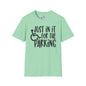 Just In It For The Parking (Wheelchair User) Adult T-shirt