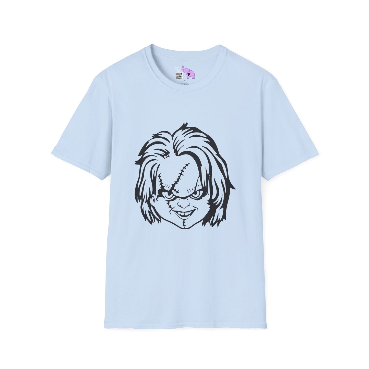 Simple Chucky Face Adult T-shirt