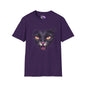 Black Cat Face T-shirt