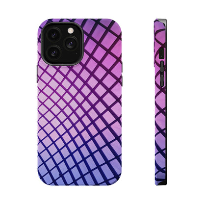 Midnight Mist Mosaic MagSafe® Compatible Tough Case for iPhone