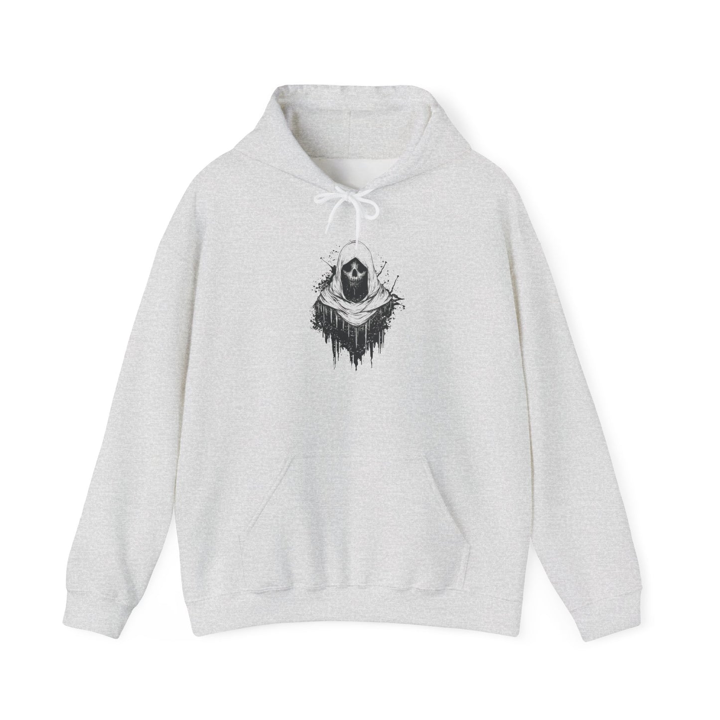 Creepy Ghost Heavy Blend™ Hooded Sweatshirt