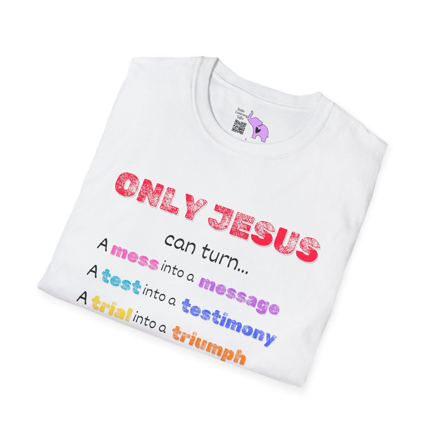 Only Jesus Adult T-shirt