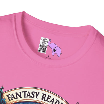 Fantasy Readers Book Club (Dragons) Adult T-shirt