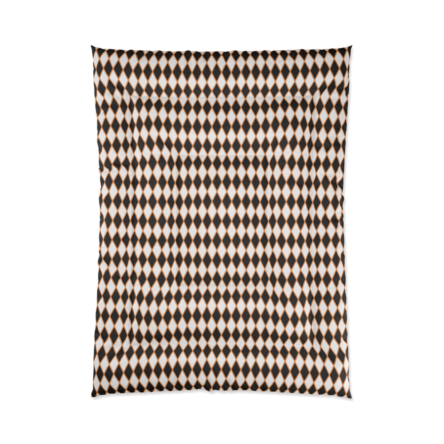 Midnight Ember Harlequin Comforter