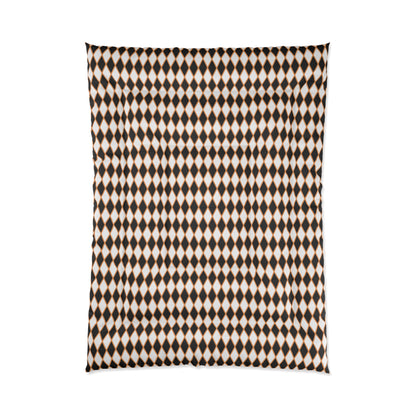 Midnight Ember Harlequin Comforter