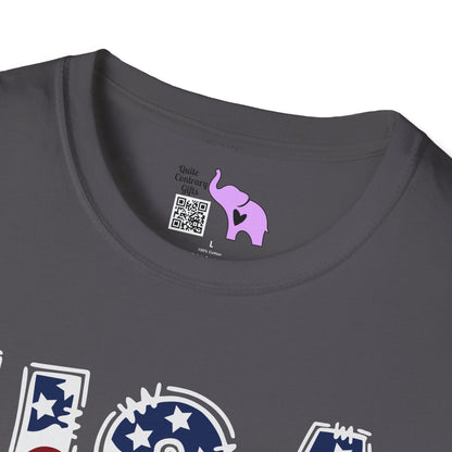 USA in Style Adult T-shirt