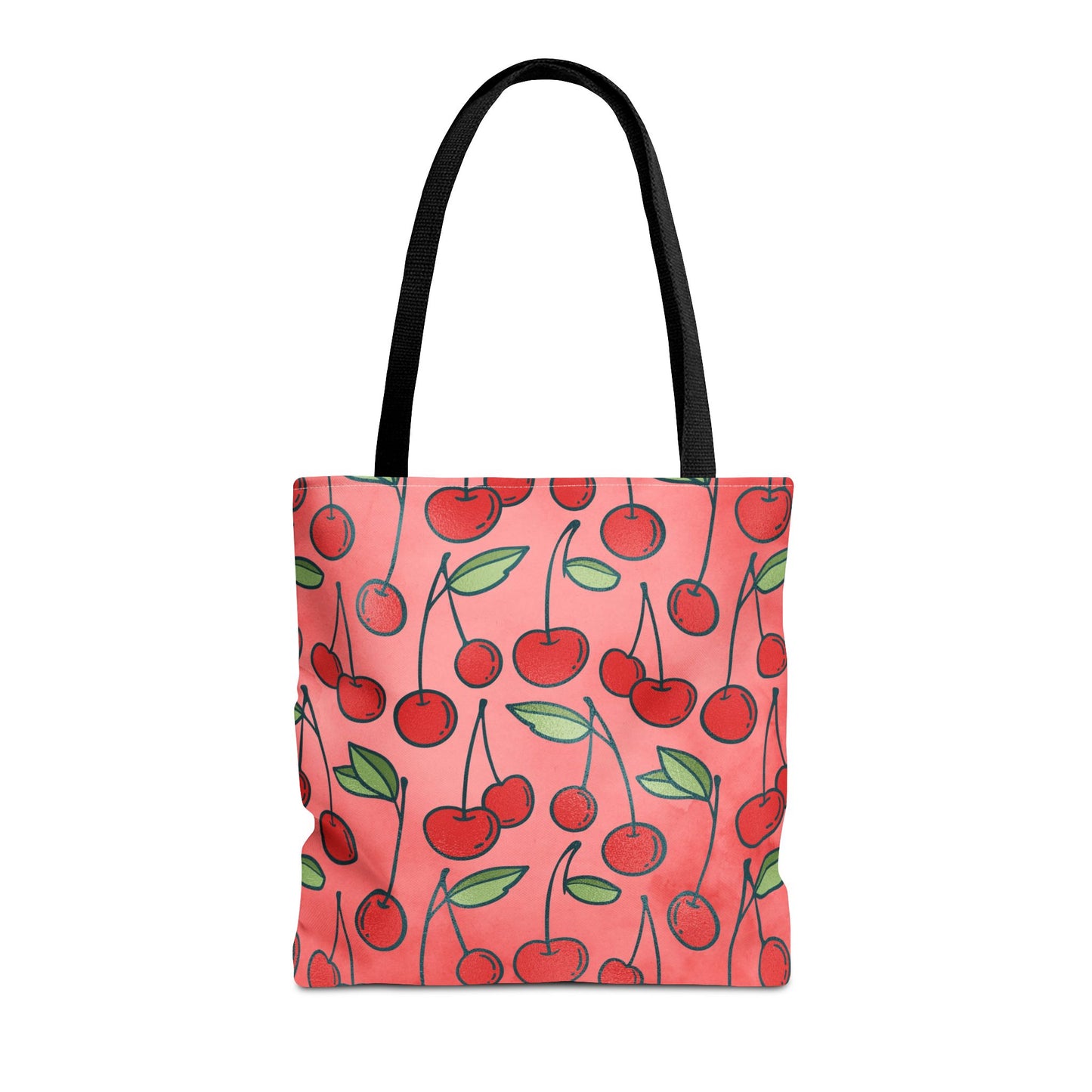 Cherry Bombshell Canvas Tote Bag