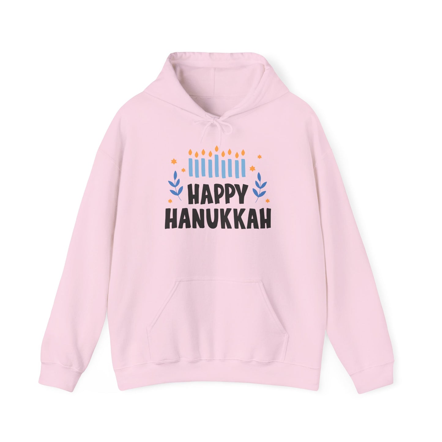 Happy Hanukkah 5 Heavy Blend™ Hooded Sweatshirt