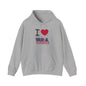 I Love The USA Heavy Blend™ Hooded Sweatshirt