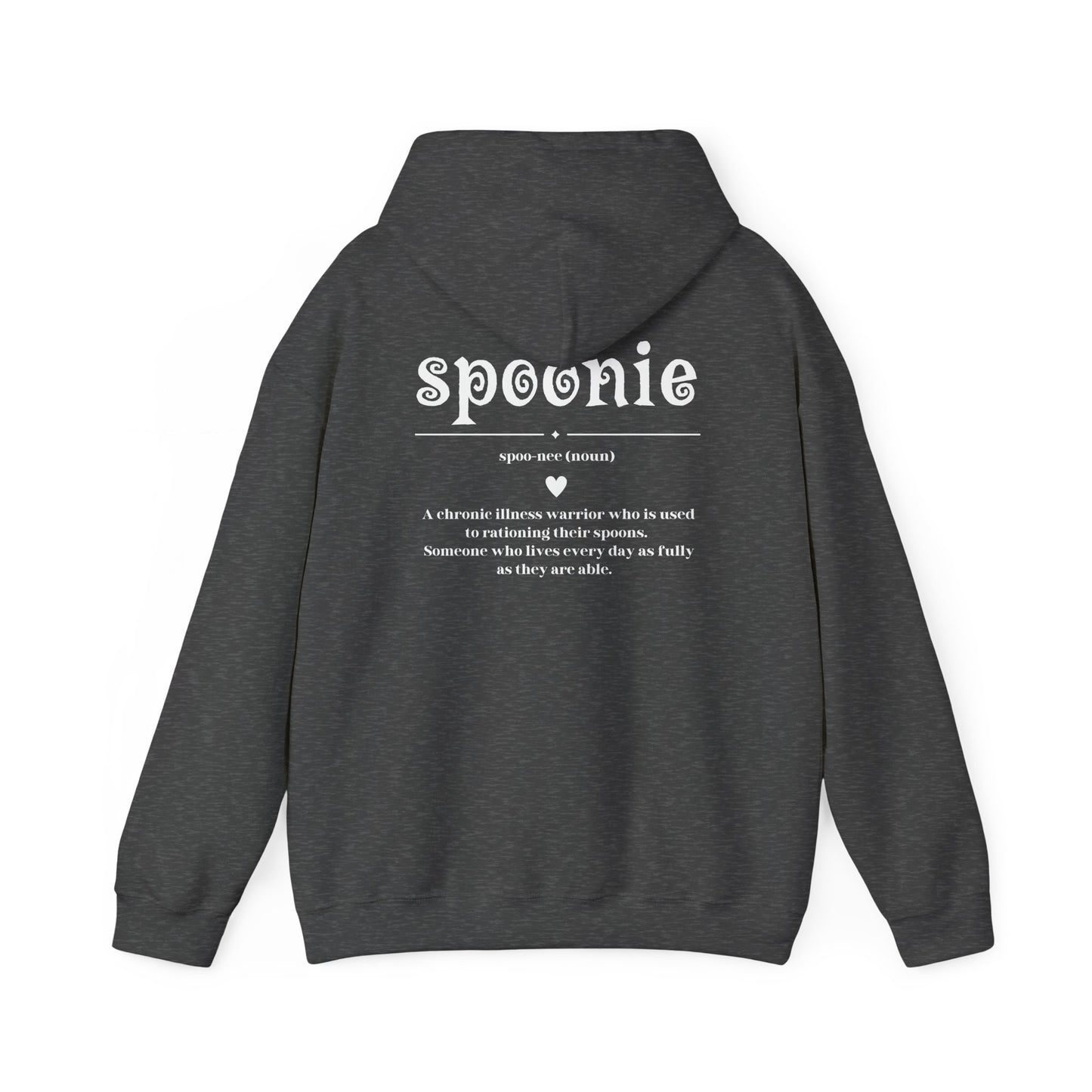 Spoonie Warrior Definition Heavy Blend™ Hooded Sweatshirt