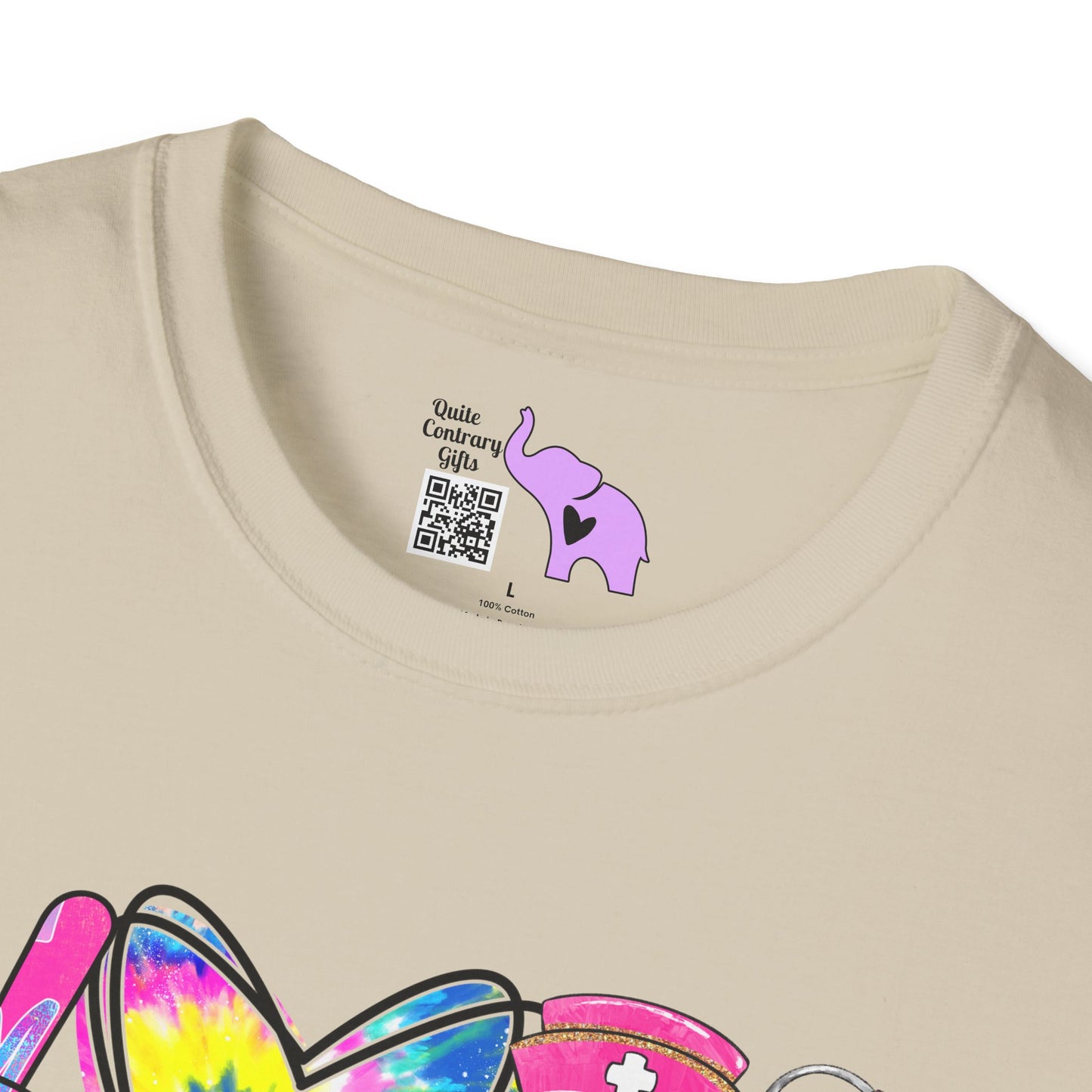 Peace Love Nursing Adult T-shirt