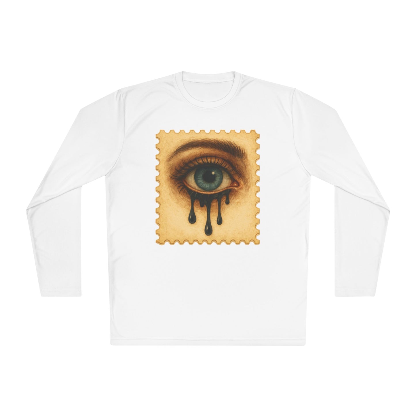 Drip Gaze Adult Long Sleeve Tee