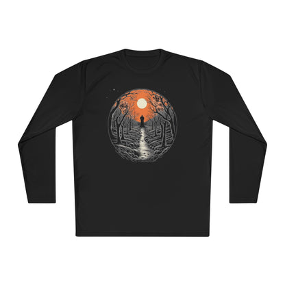 Creepy Cemetery 9 Adult Long Sleeve Tee