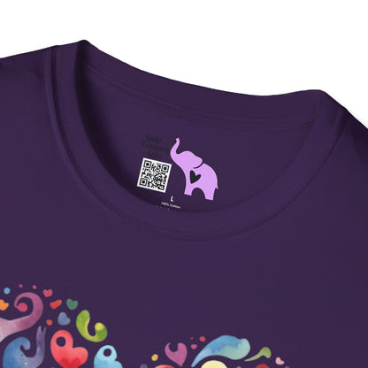 Hearts That Speak Adult T-shirt