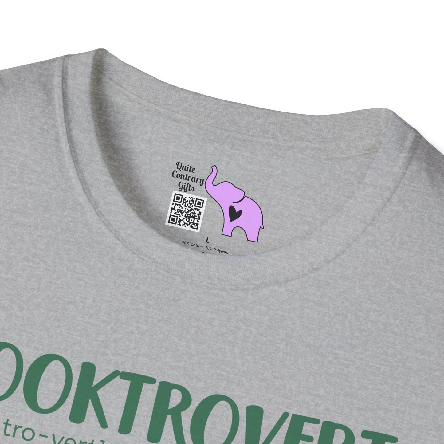 Booktrovert (Simple Definition) Adult T-shirt
