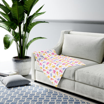 Axolotl Whimsy Baby Swaddle Blanket