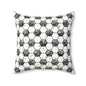 Soccer Gold Rush Throw Pillow