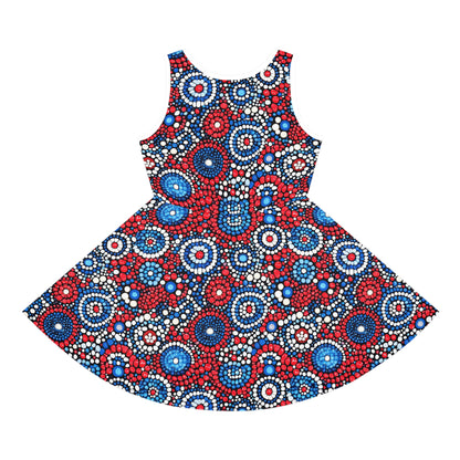 Patriot Pulse Girls' Sleeveless Sundress