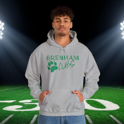 Brenham Cubs w/Claws Adult Heavy Blend™ Hooded Sweatshirt