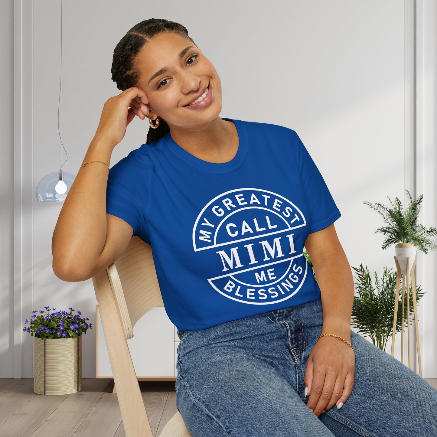 My Greatest Blessings Call Me Mimi Adult T-shirt