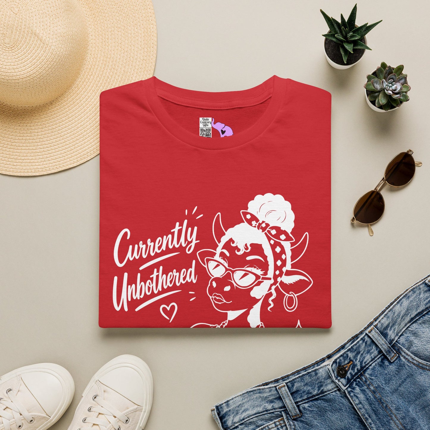 Currently Unbothered Adult T-shirt