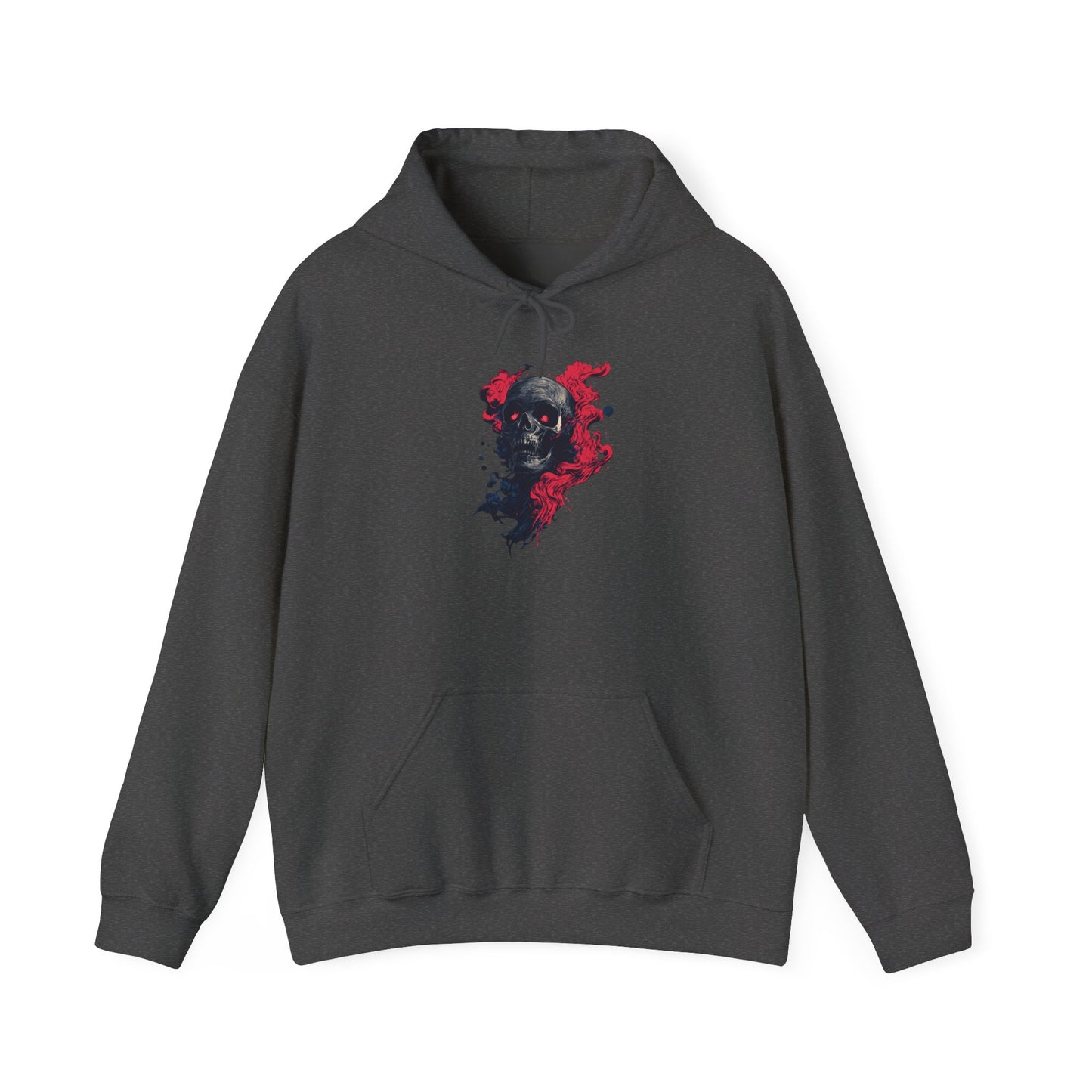 Creepy Skull 2 Heavy Blend™ Hooded Sweatshirt