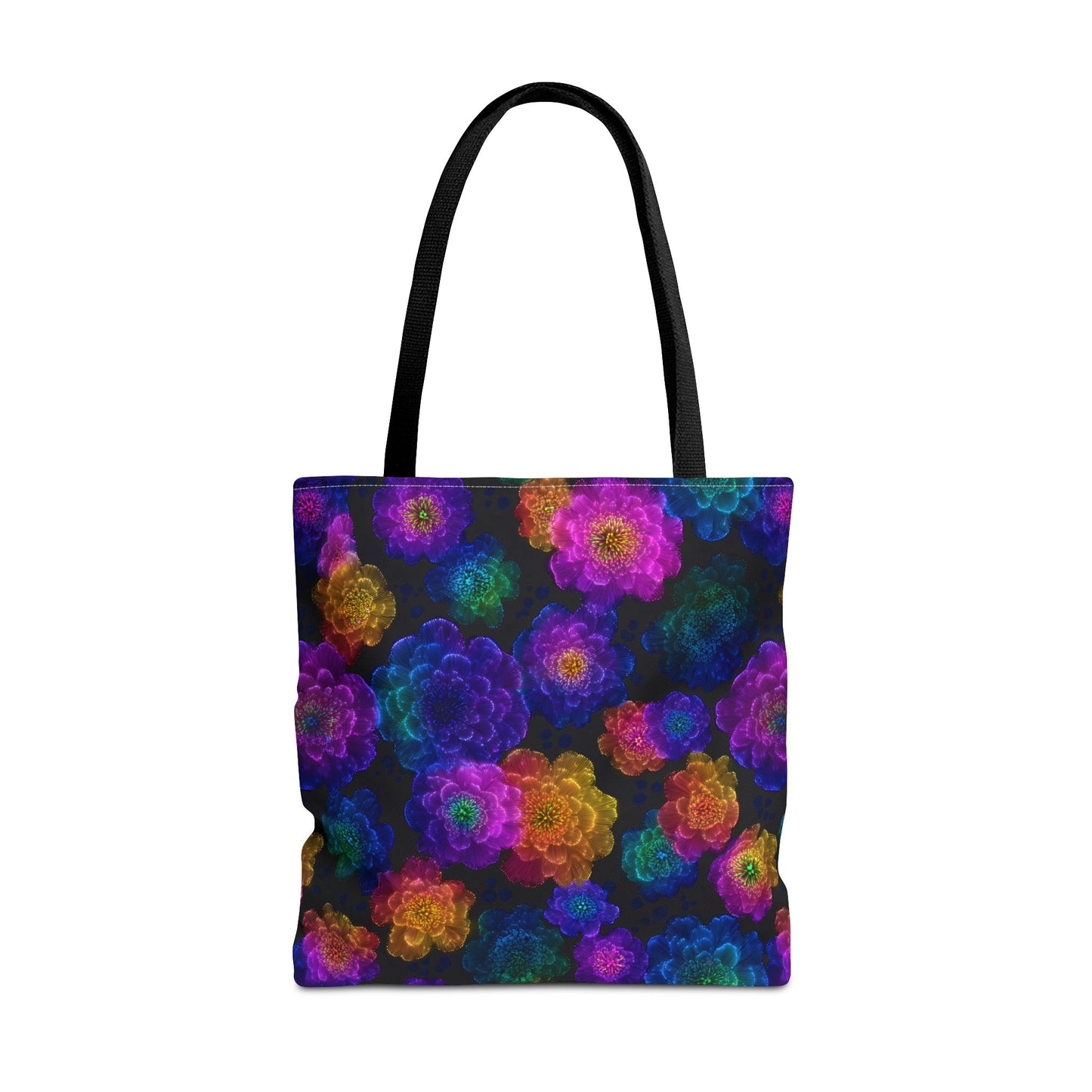 Luminous Carnations Canvas Tote Bag