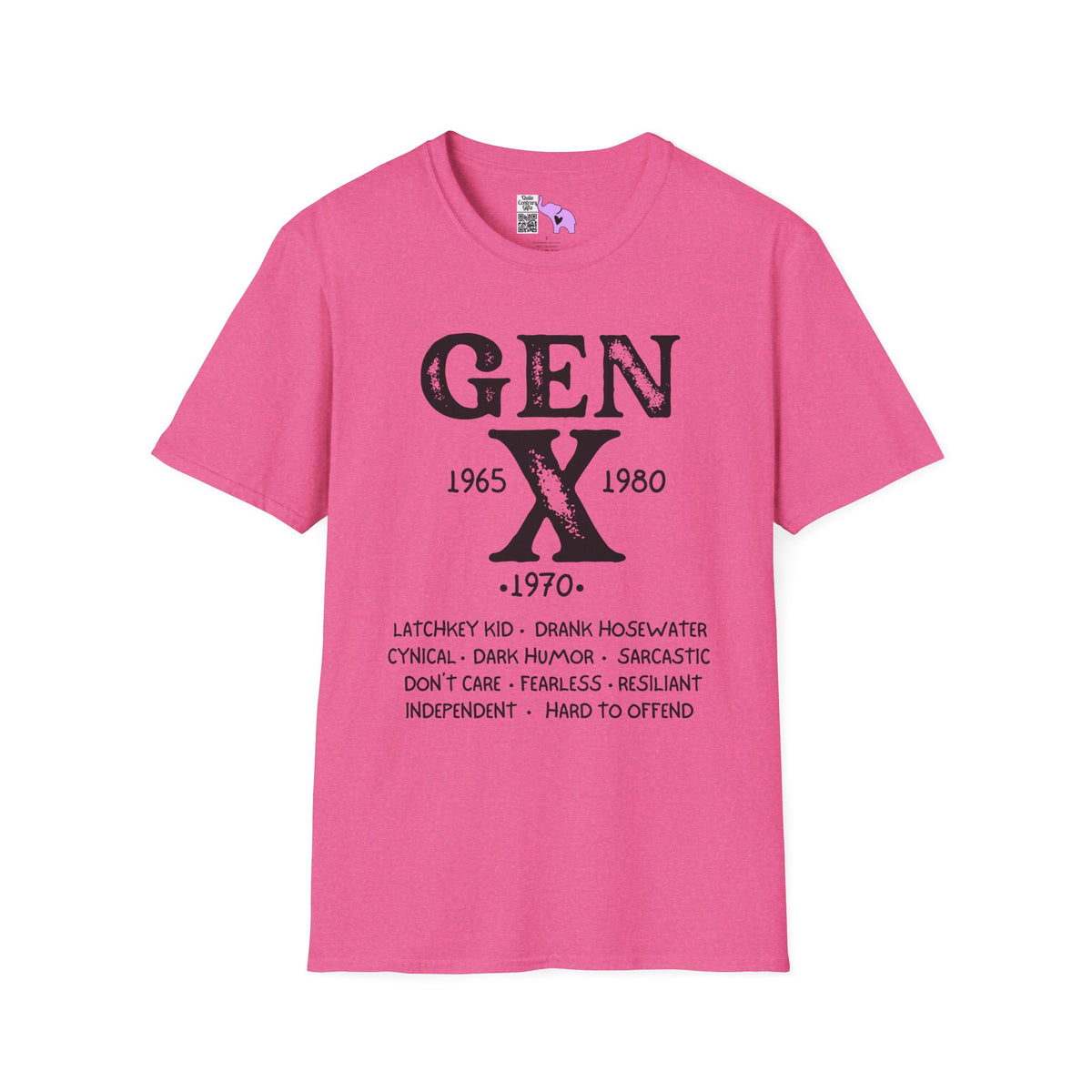 GenX 1970 Adult T-shirt