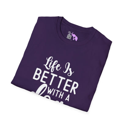 Life Is Better With A Dog Adult T-shirt