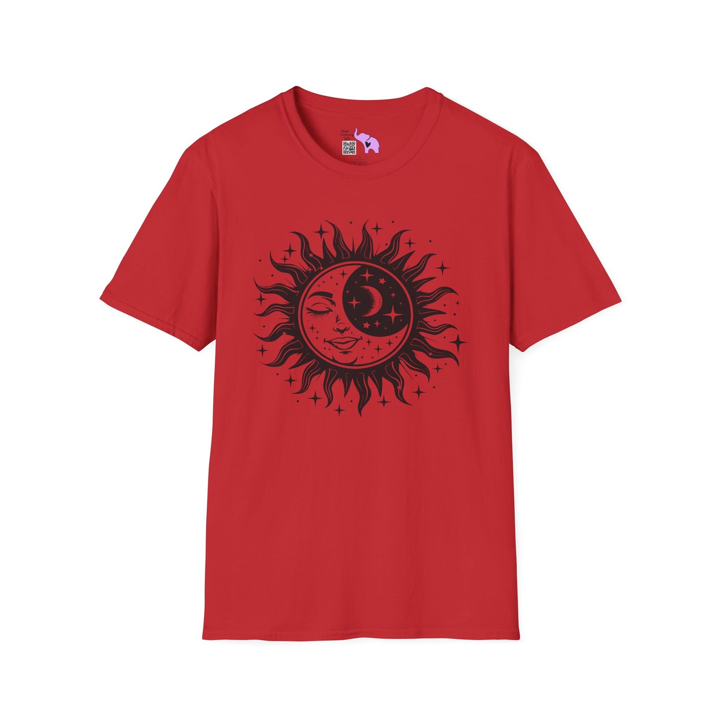 Celestial Sun/Moon Adult T-shirt