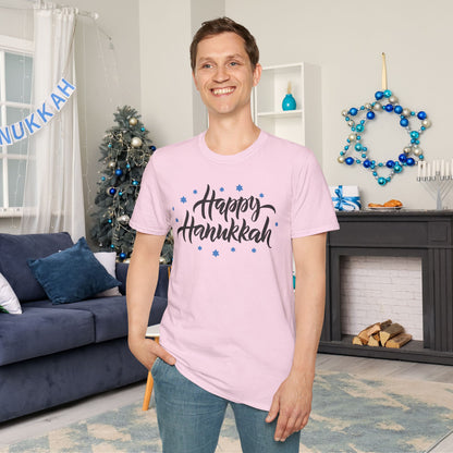 Happy Hanukkah 3 Adult T-shirt