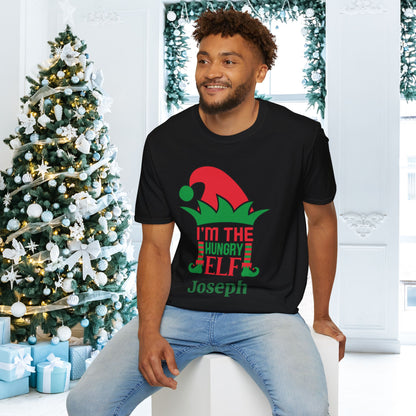 I'm The Hungry Elf Personalized Adult T-shirt