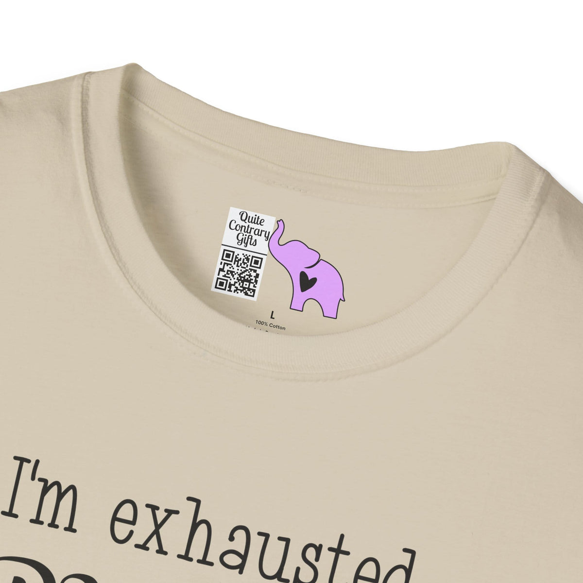 I'm Exhausted Please Don't Talk To Me Adult T-shirt