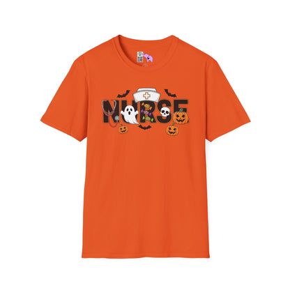 Fun Halloween Nurse Adult T-shirt