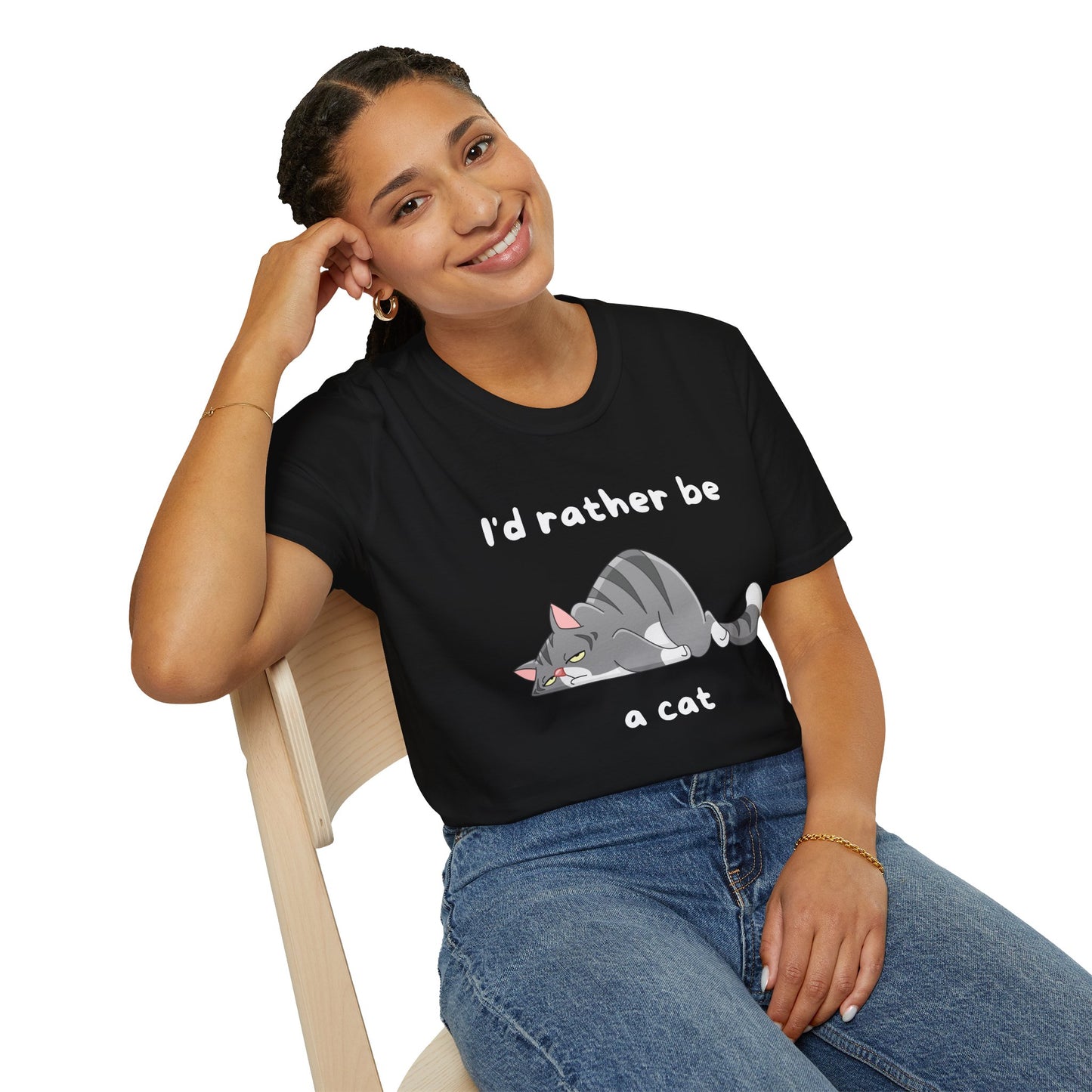 I'd Rather Be a Cat T-shirt