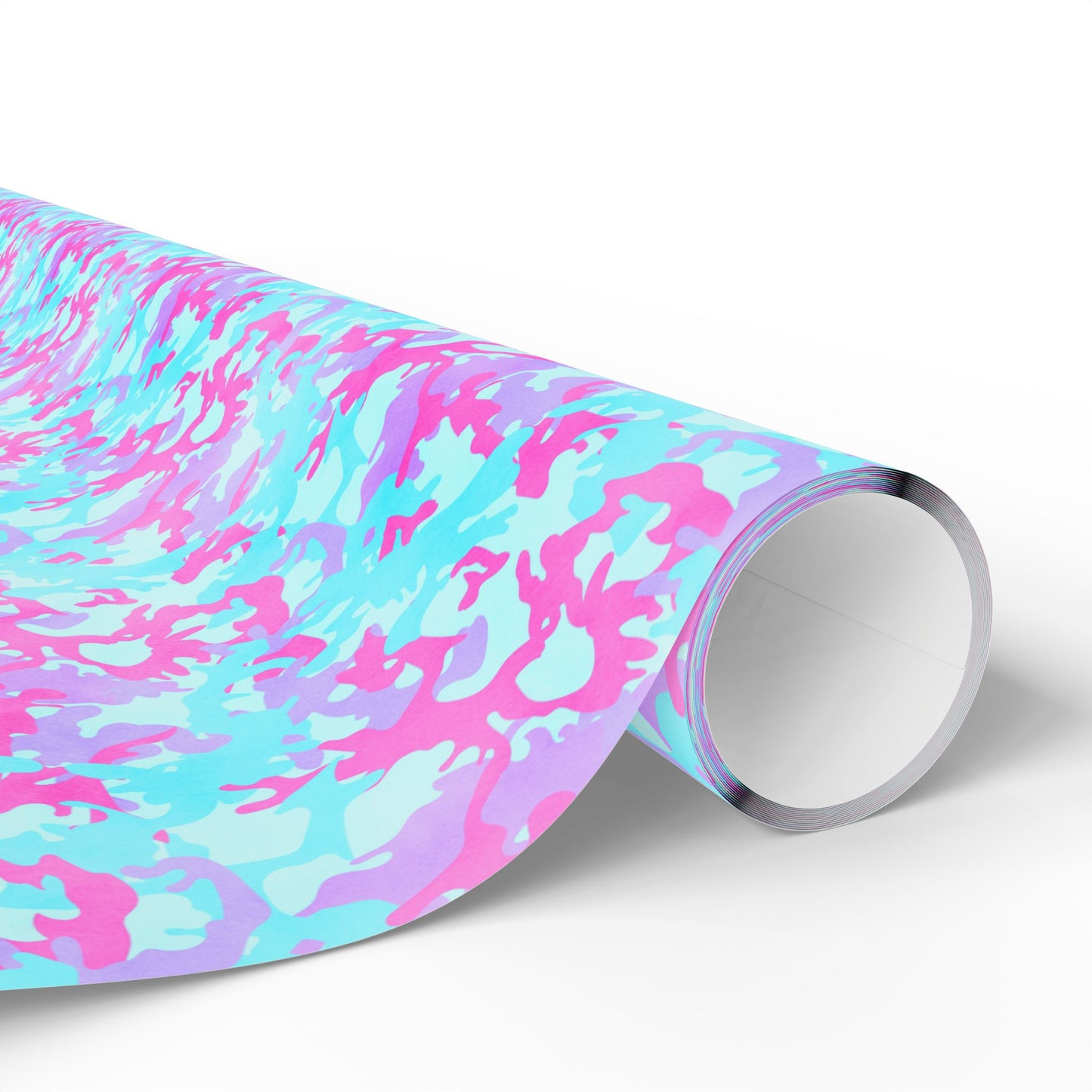 Cotton Candy Camo Wrapping Paper