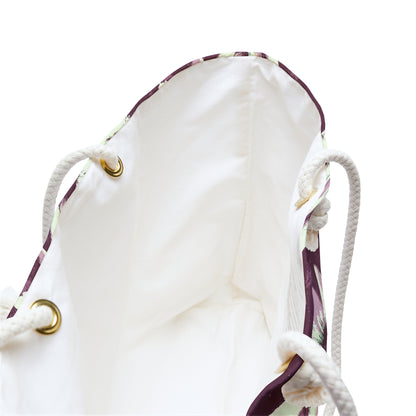 Purple Tide Petals Weekender Bag