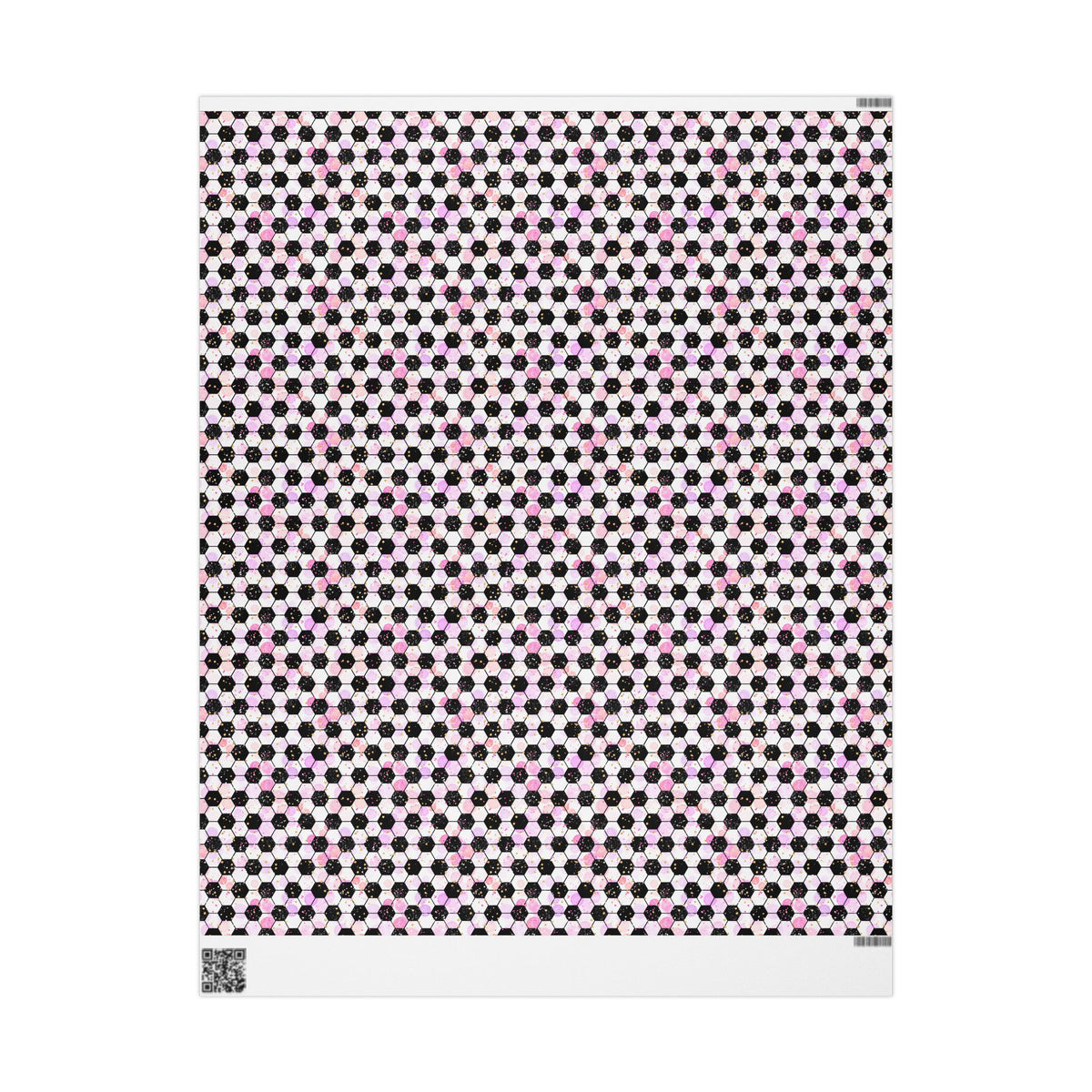 Pink Soccer Fever Wrapping Paper