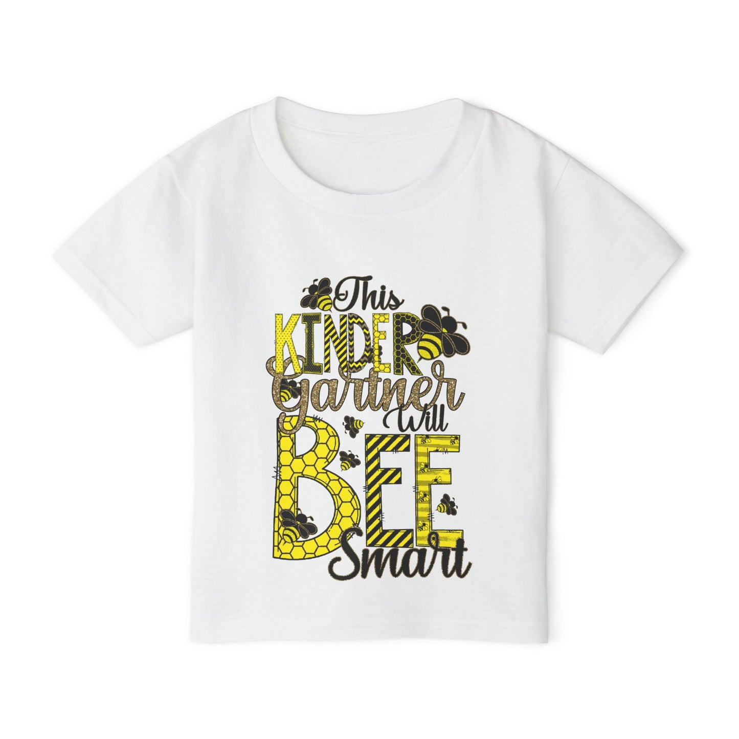 This Kindergartner Will Bee Smart Heavy Cotton™ Toddler T-shirt