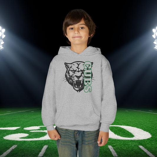 Brenham Cubs Mascot Youth Heavy Blend Hoodie