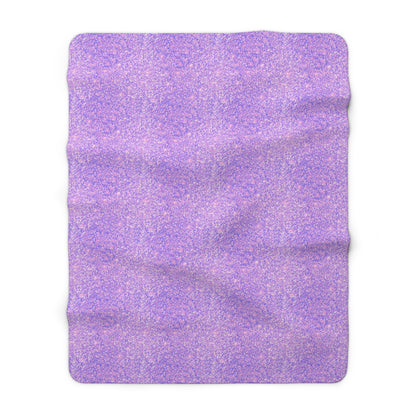 Lavender Crystal Fleece Blanket
