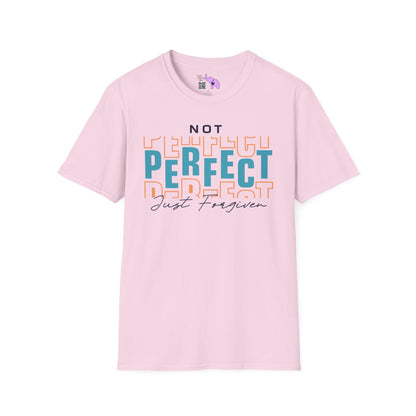 Not Perfect Just Forgiven Adult T-shirt