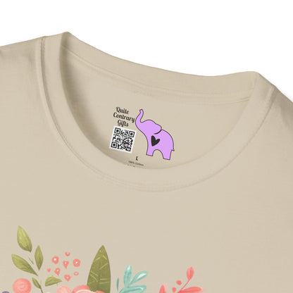 Booktrovert (Floral) Adult T-shirt