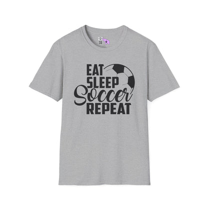 Eat Sleep Soccer Repeat Adult T-shirt
