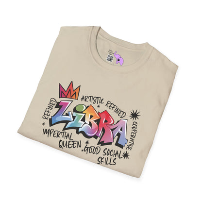 Libra Street Art Adult T-shirt