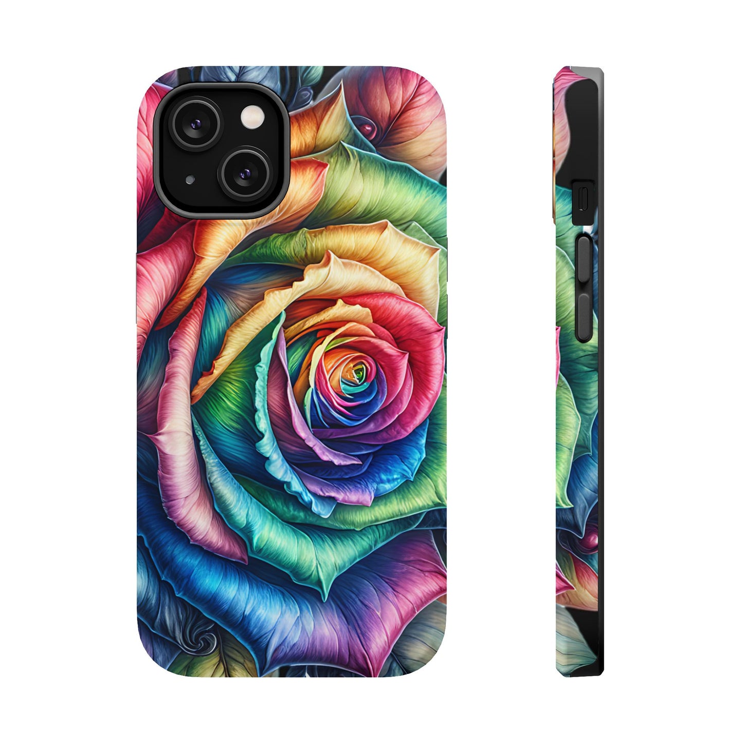 Colorful Rose MagSafe® Compatible Tough Case for iPhone