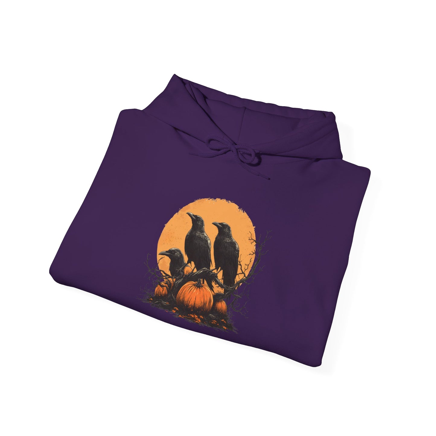 Halloween Crows 4 Heavy Blend™ Hooded Sweatshirt