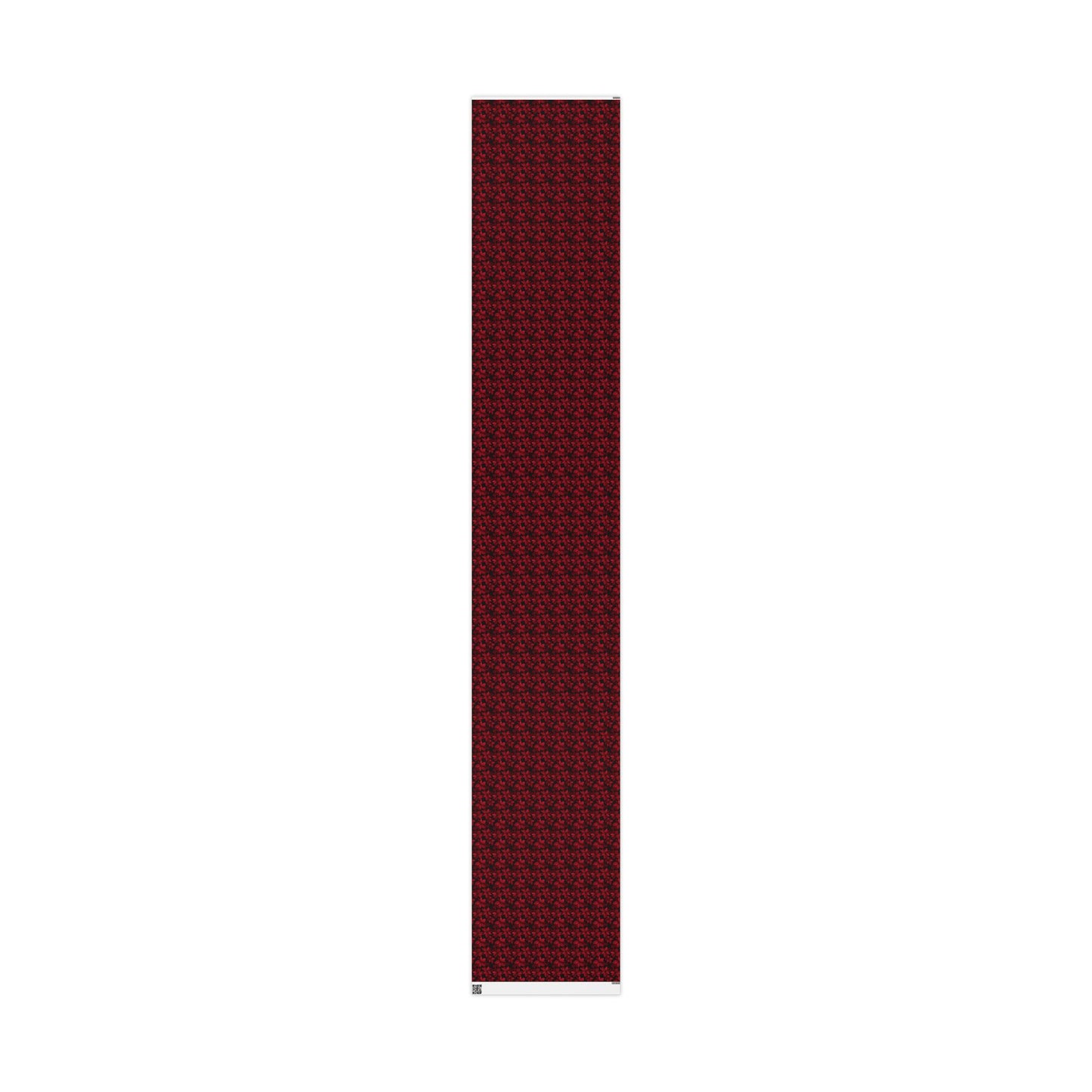 Midnight Poinsettia Garden Wrapping Paper