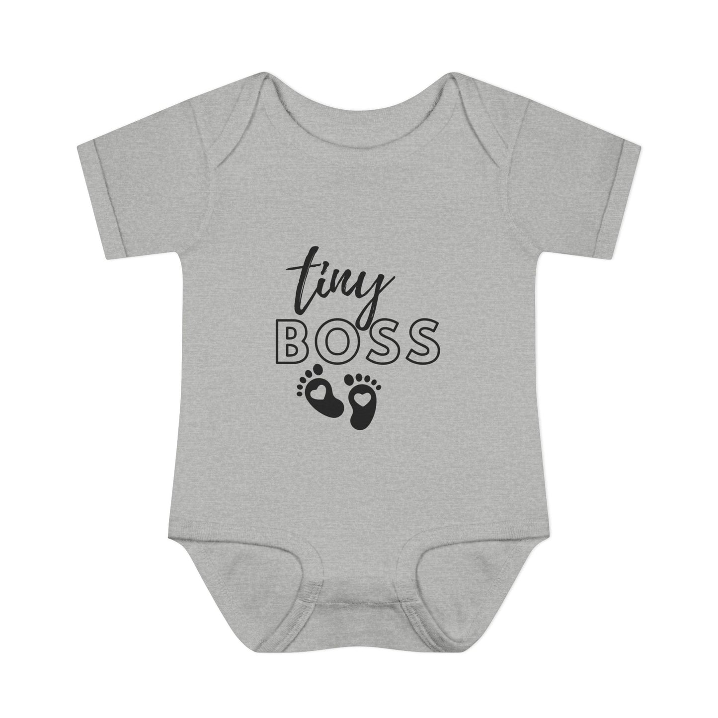 Tiny Boss Infant Baby Rib Bodysuit